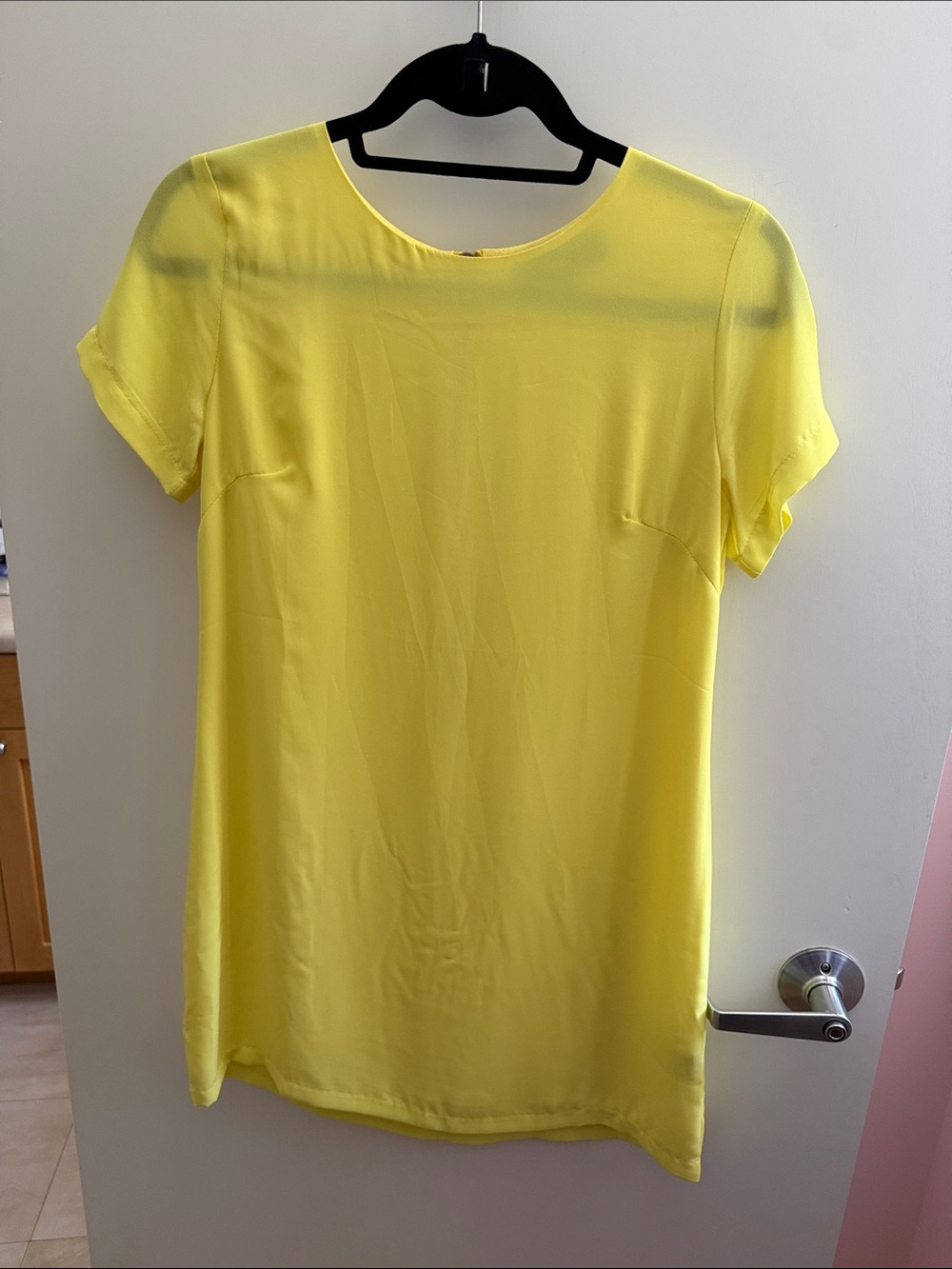 Lulu's Bright Yellow Mini Dress